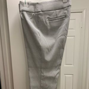 Geometric Print Dress Slacks